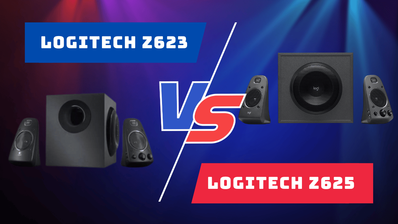 Logitech Z623 vs Logitech Z625 1